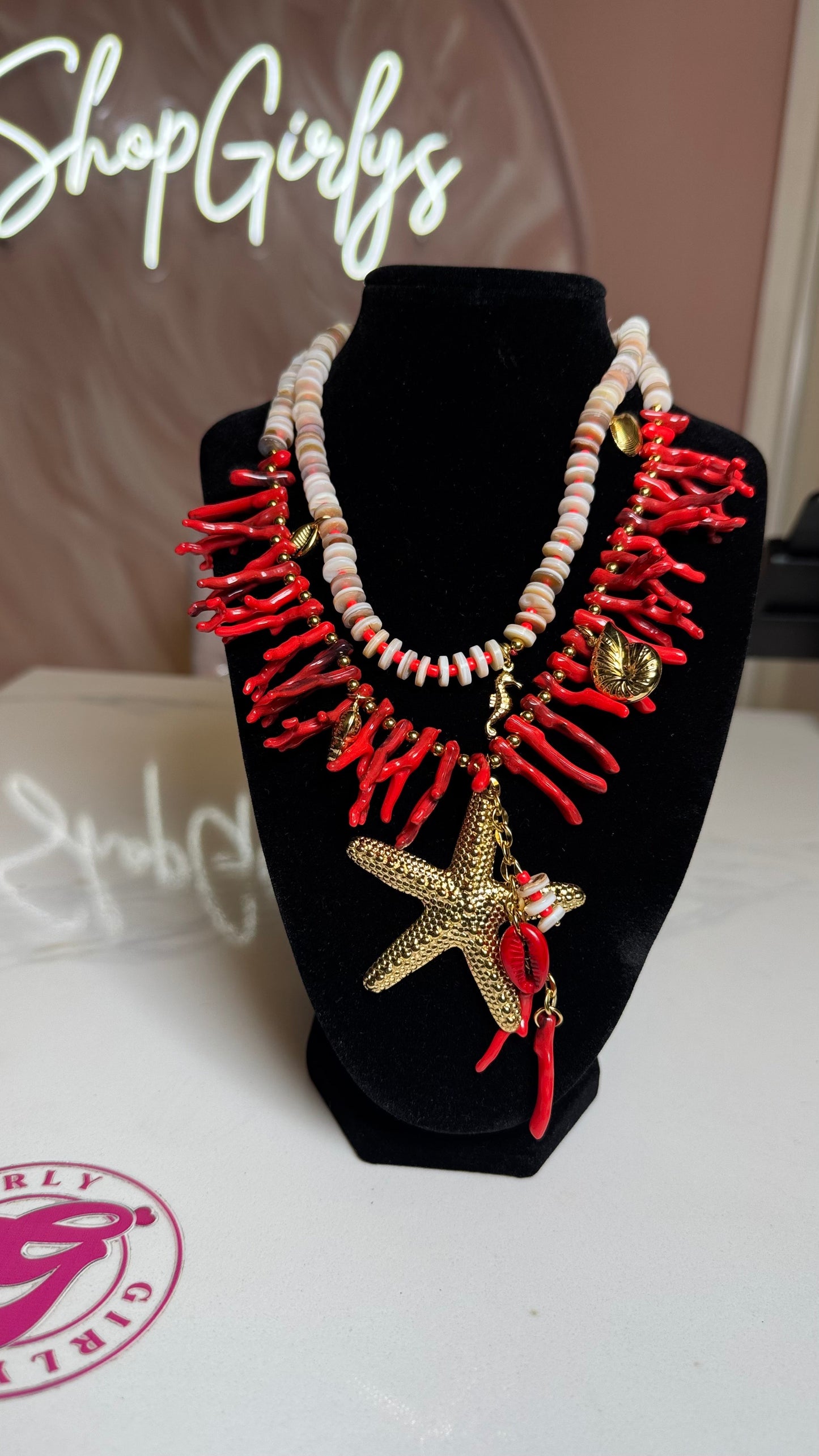 Starfish pendant