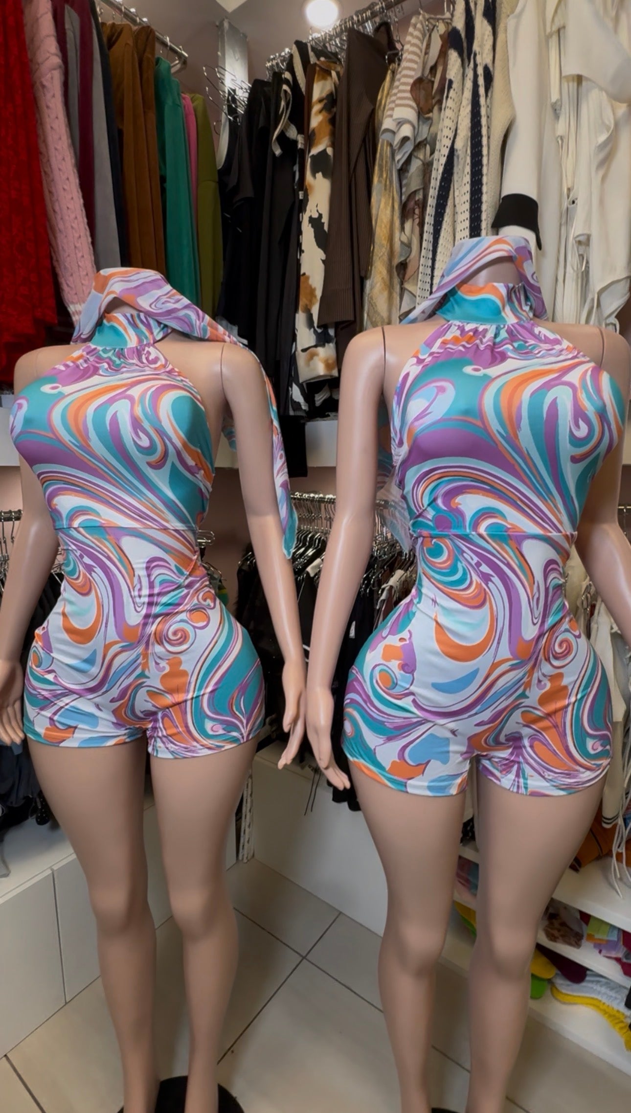 Purple Swirls