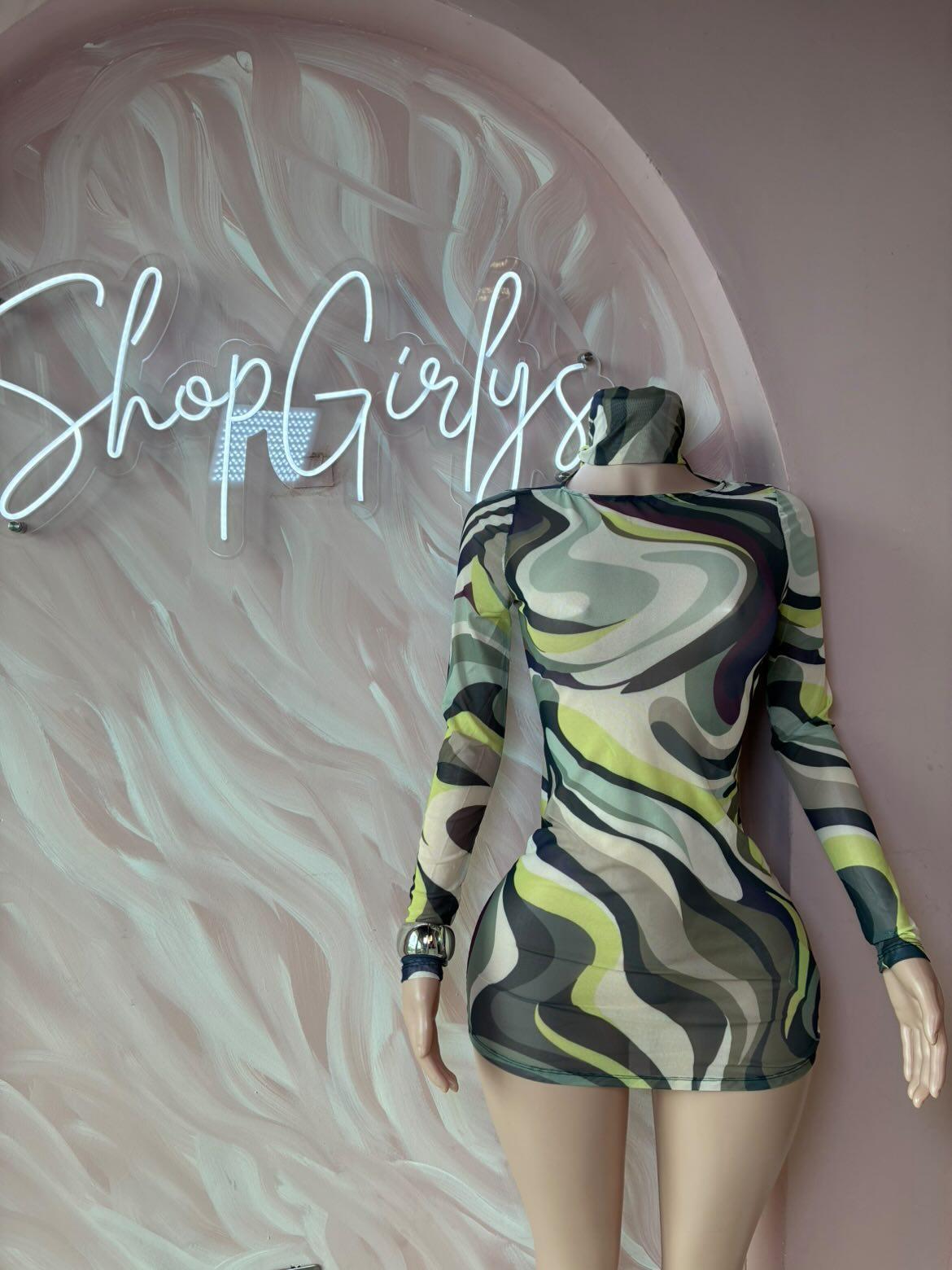 Swirl Bodycon 2pcs