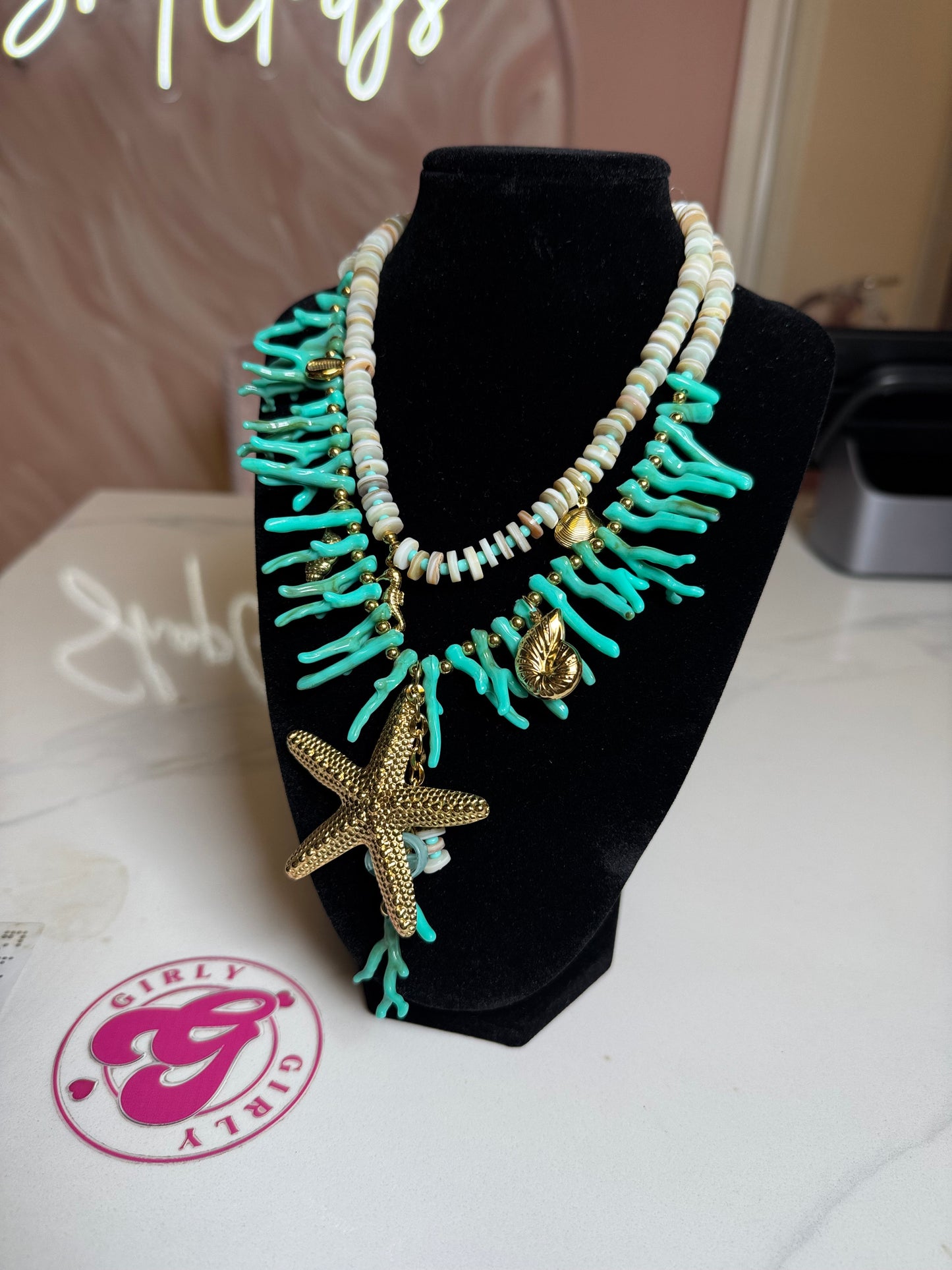 Starfish pendant