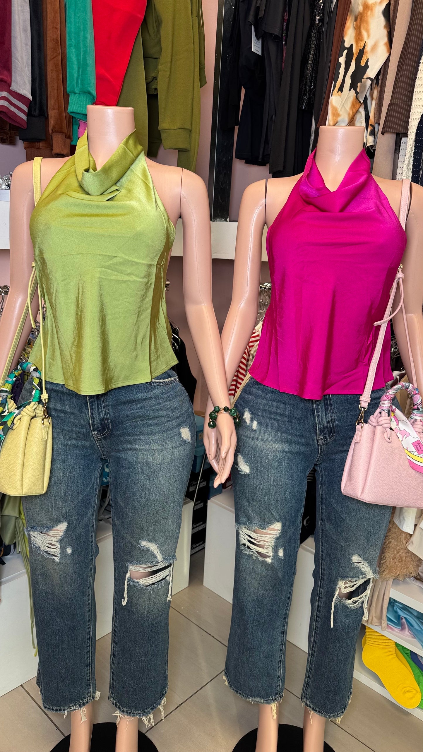 Satin Tops