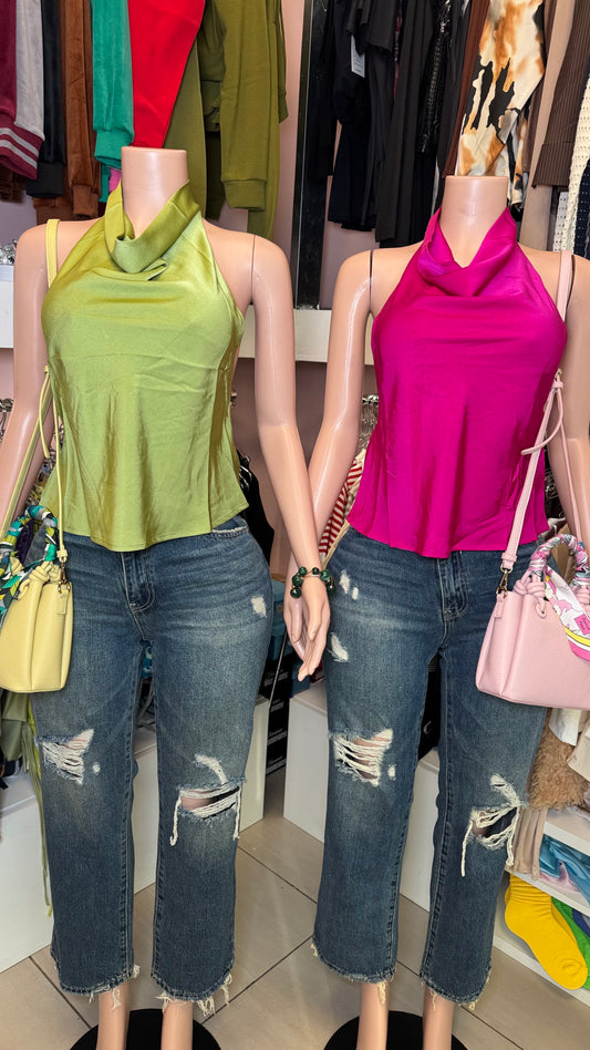 Satin Tops